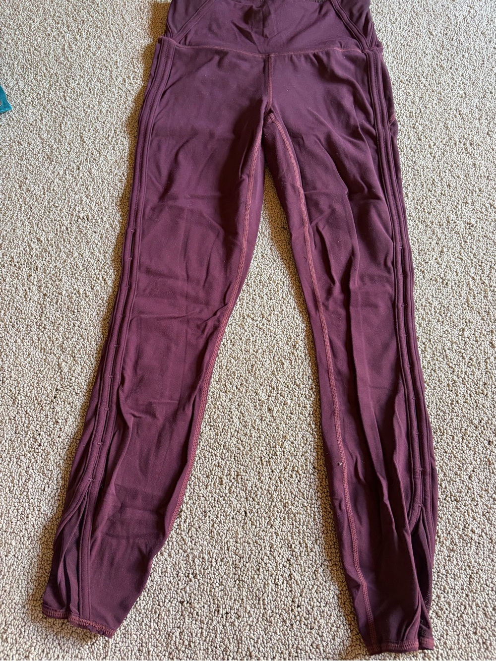 Athleta Plum High-Rise Seam Leggings